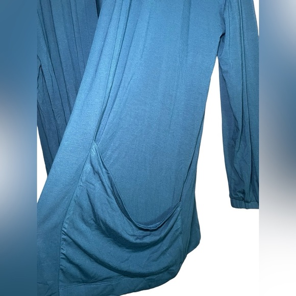 Torrid 1X Cardigan Sweater Long Open Lace Spring Lightweight Pockets Str… - Picture 9 of 14